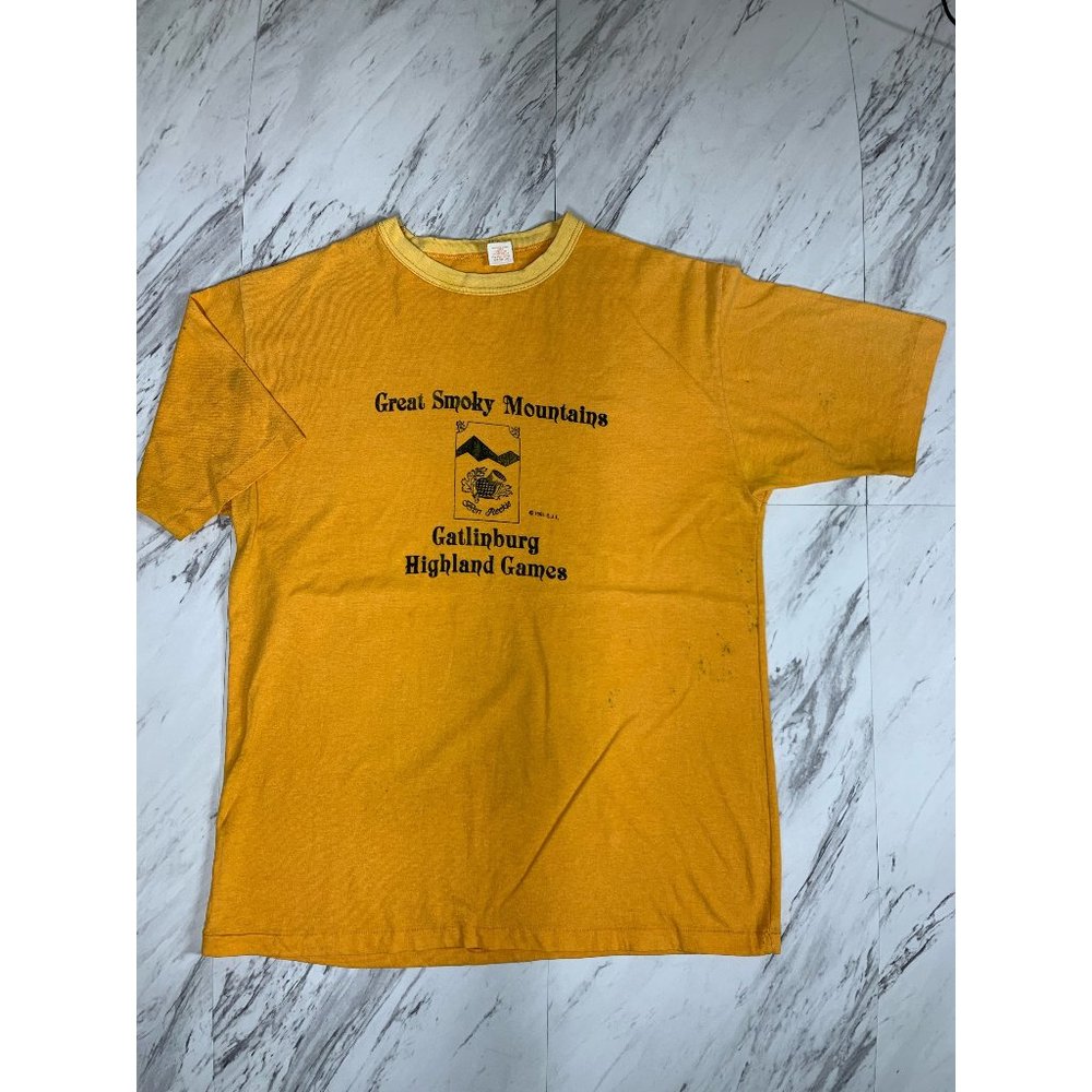Great Smoky Mountains “Gatlinberg Highland Games 1981” Tee